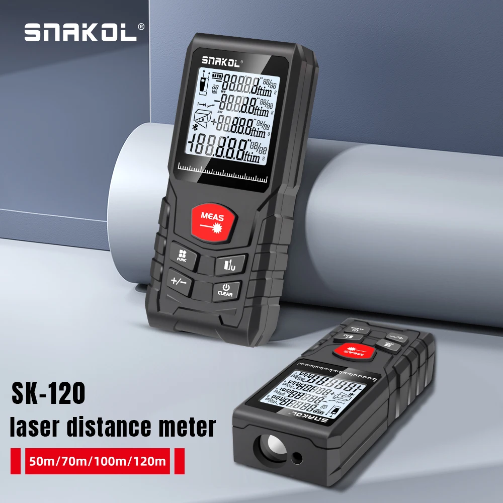 Stanley Tape 25Ft - جهاز قياس المسافات الرقمي بالليزر SNAKOL