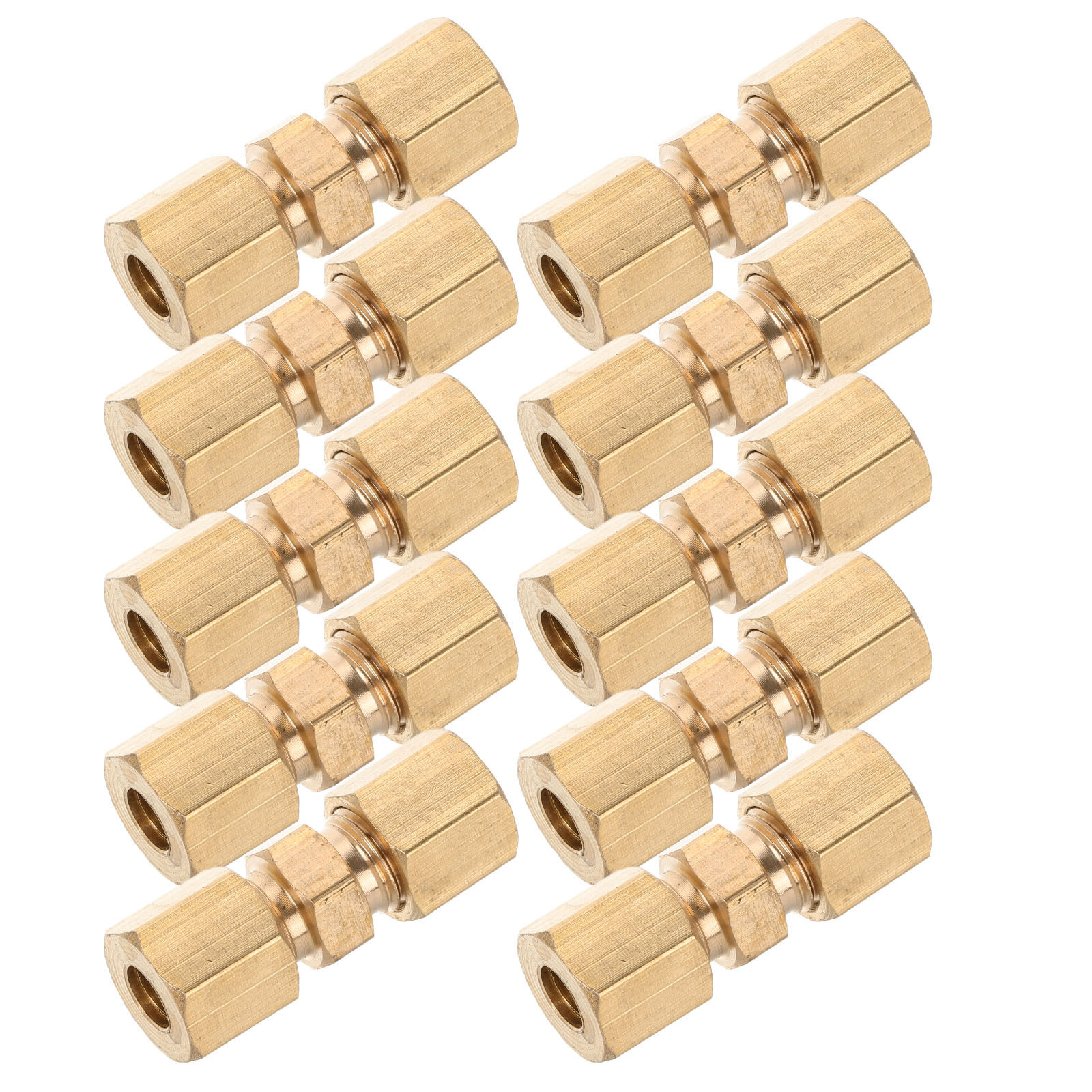 10 قطع من وصلات خطوط الفرامل ا - مراجعة Compression Fitting Brass وسعره