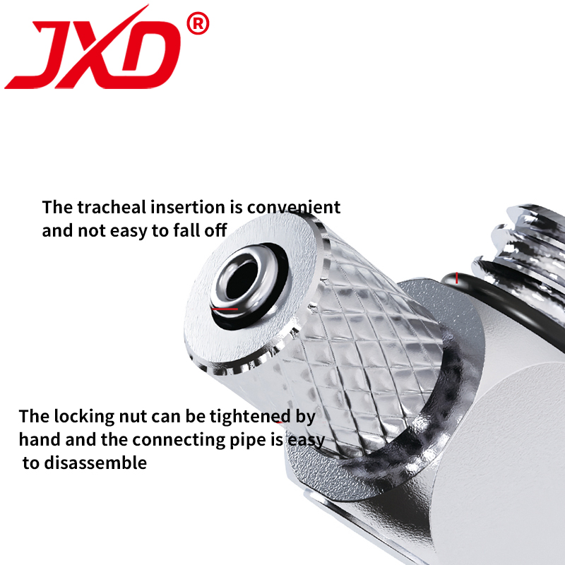 JXD وصلة تركيب الهواء النحاسية - مراجعة Compression Fitting Brass وسعره