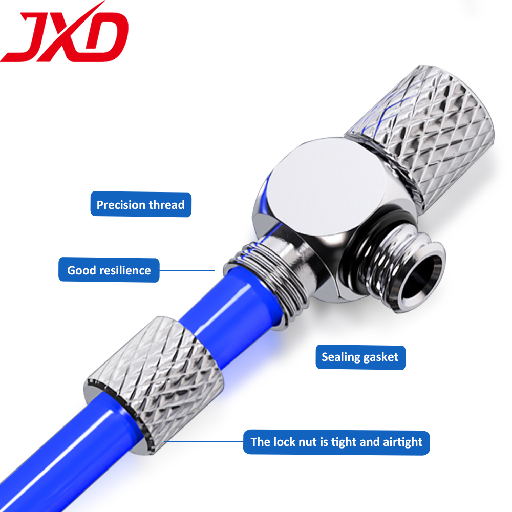 JXD وصلة تركيب الهواء النحاسية - مراجعة Compression Fitting Brass وسعره