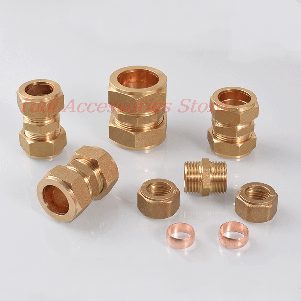1 قطعة، وصلة أنبوب نحاسية، مقا - مراجعة Compression Fitting Brass وسعره