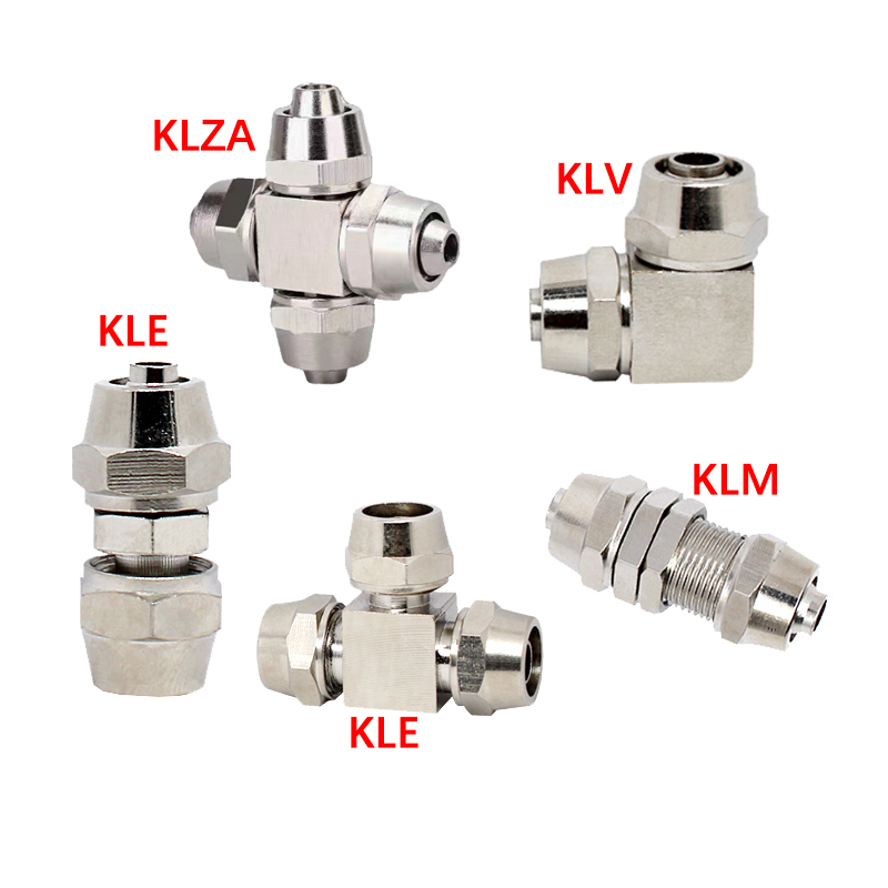 KLV KLE KLZA KLU سبائك النحاس  - مراجعة Compression Fitting Brass وسعره